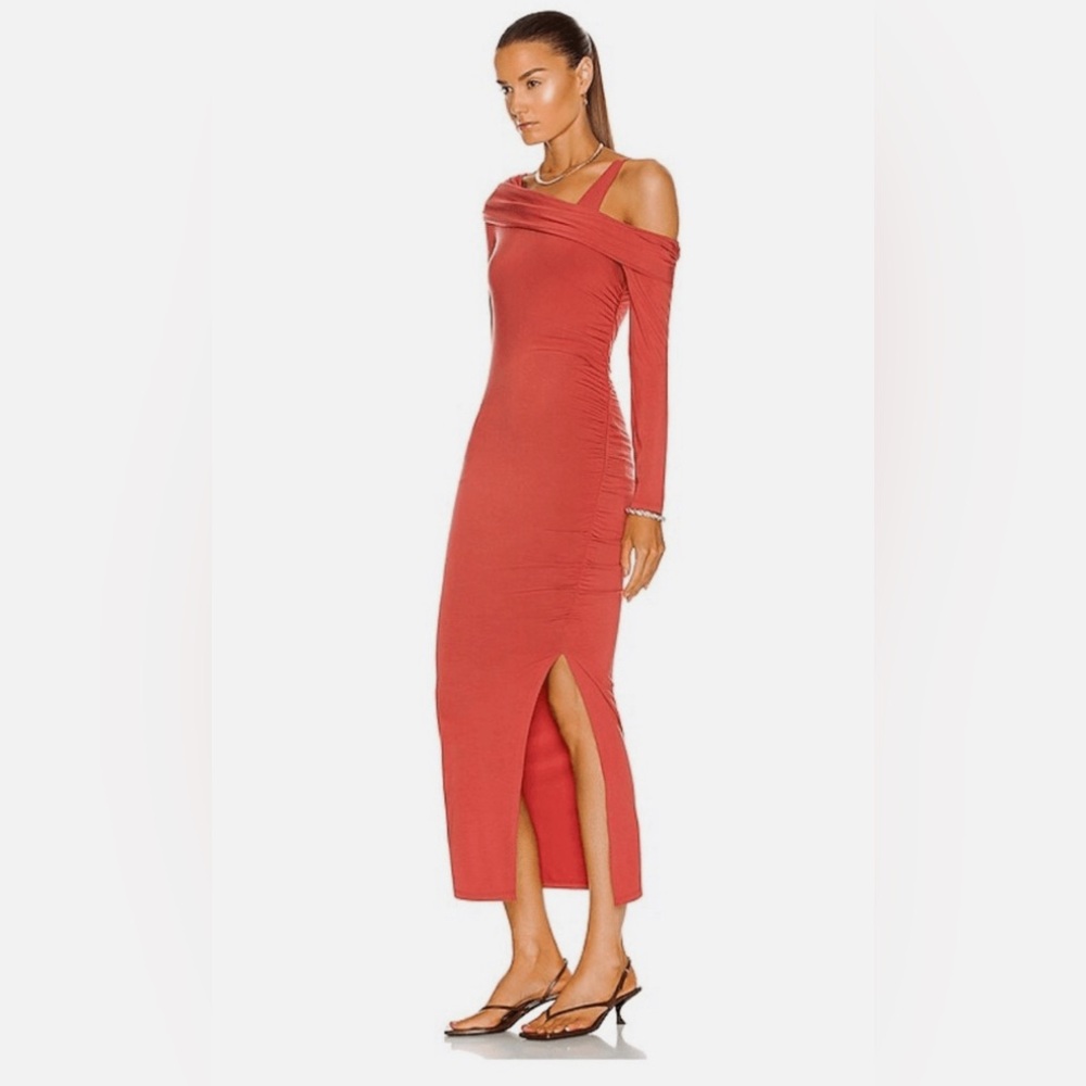 JONATHAN SIMKHAI STANDARD Samantha Midi Dress - Picture 3 of 6